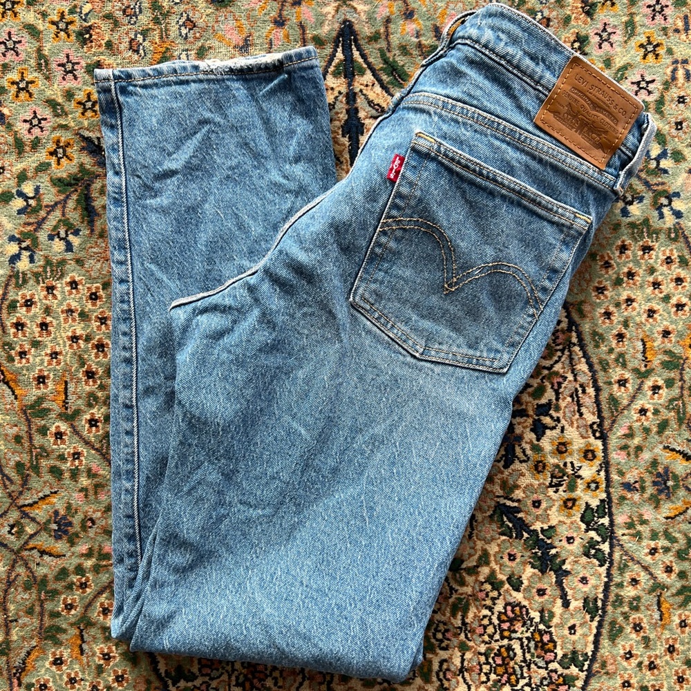 Levi's Women's Straight Leg Jeans - Light Blue
